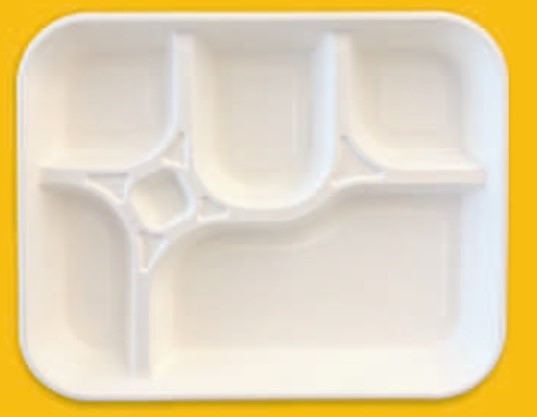4 Compartment Meal Tray XL