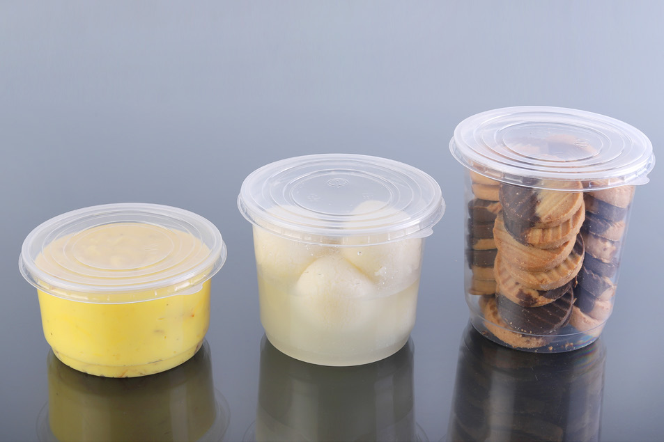 PP Round Containers and Hinged Boxes
