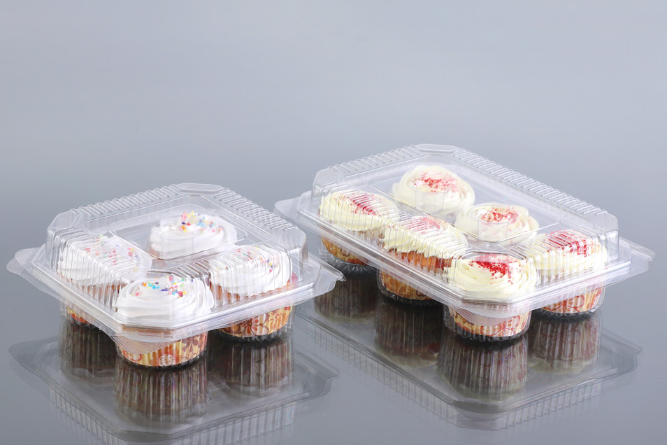 PET Rectangular Bakery Products