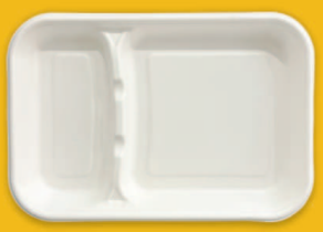 2 Compartment Tray