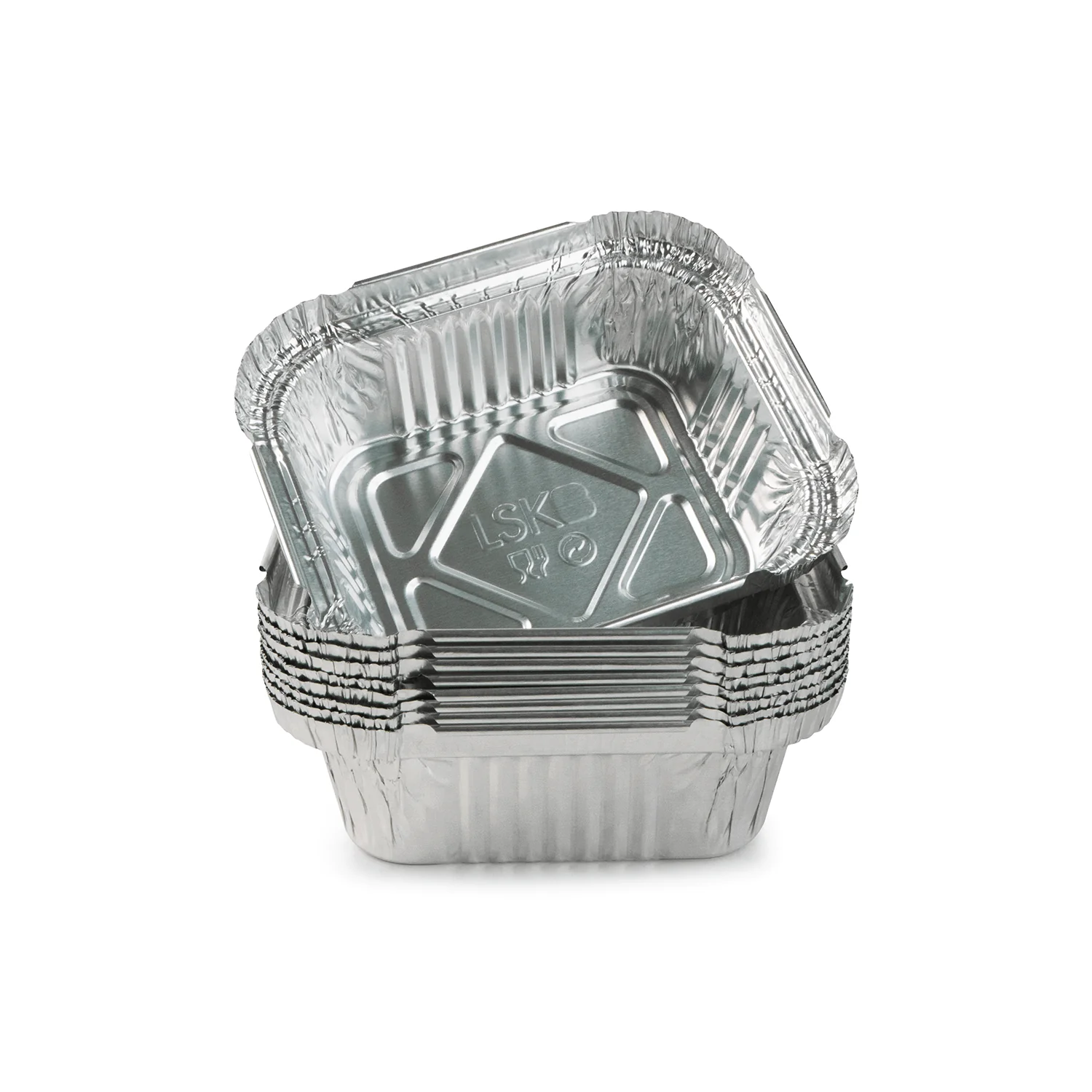 Silver food container