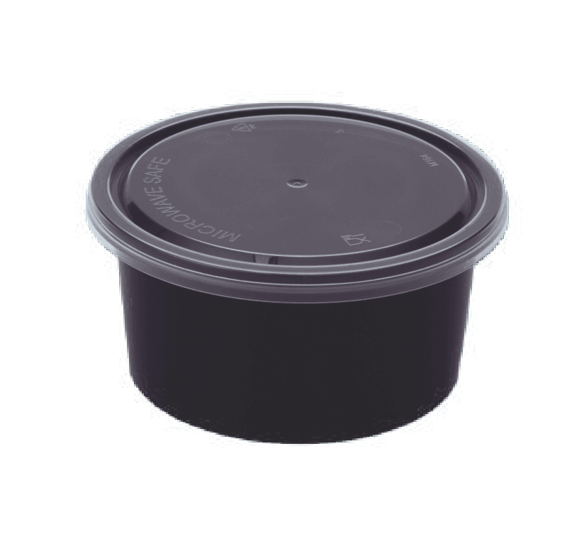 8 OZ TALL Round Container